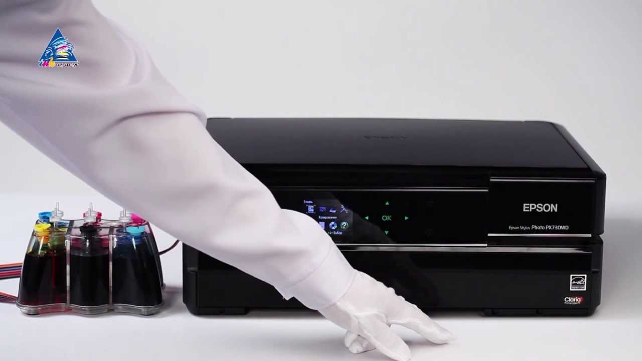 CISS Installation on Epson Stylus Photo PX730WD
