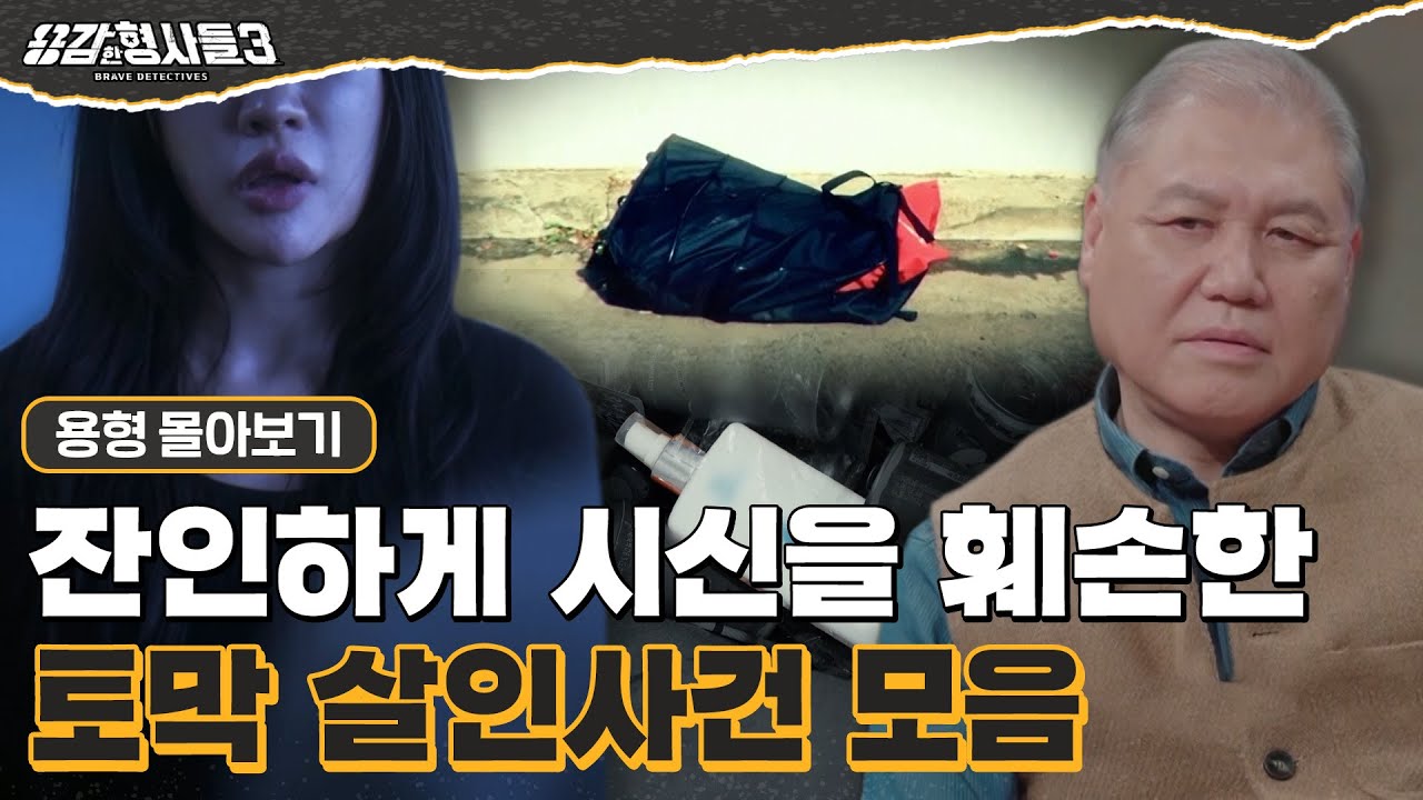[#용형몰아보기] 피해자를 알아보지 못하게 조각내 유기한 토막살인 몰아보기 70분