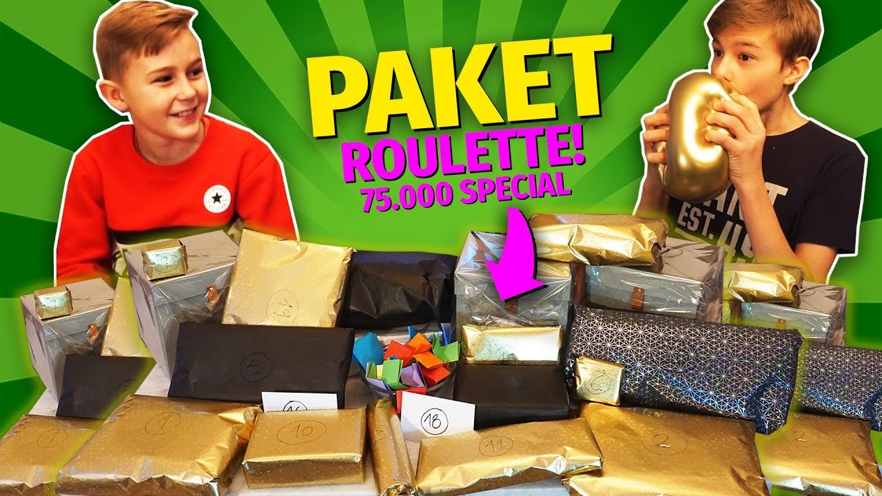 PAKET ROULETTE CHALLENGE!  |  *give away x2*  |  Crash Brothers