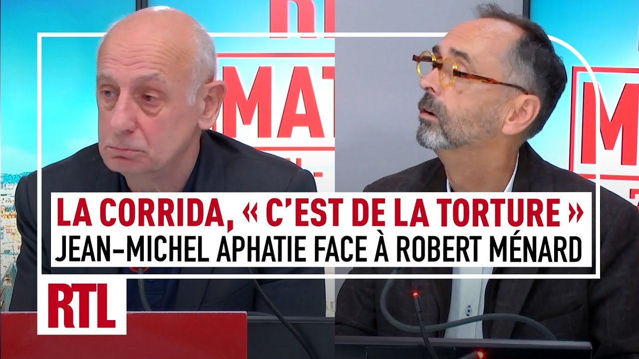 Faut-il interdire la corrida au moins de 16 ans ? (Débat Jean-Michel Aphatie face à Robert Ménard)