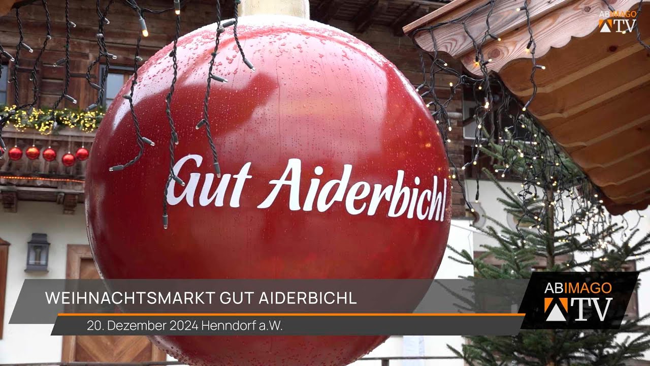Weihnachtsmarkt Gut Aiderbichl