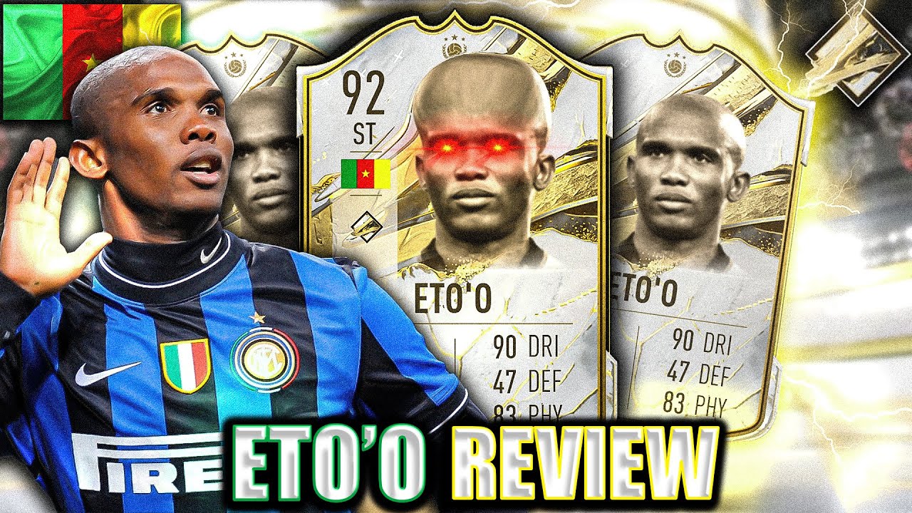 THE ICON VERSION OF MBAPPE! 92 PRIME ETO'O PLAYER REVIEW! FIFA 23 ULTIMATE TEAM