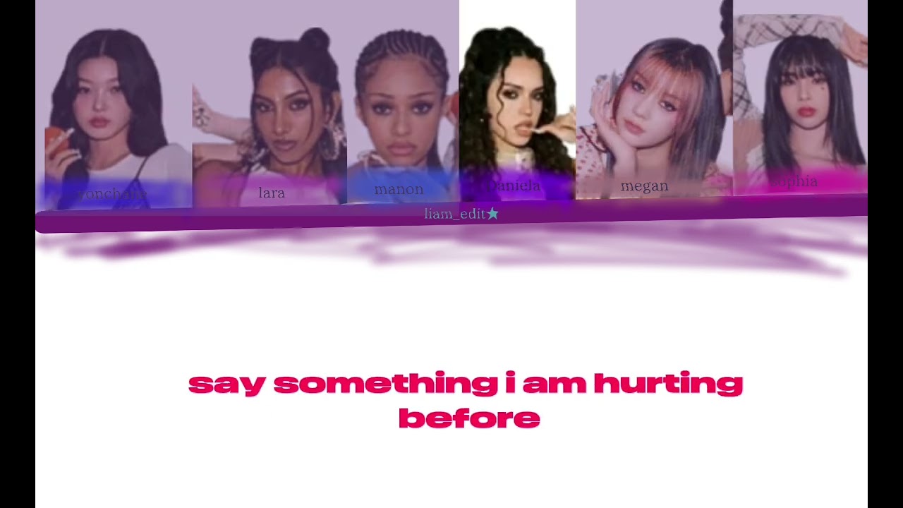 Touch Katseye (color coded lyrics)