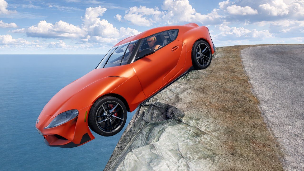 Cars Vs Cliff Drops 😱 | BeamNG.Drive #04 | Ultra Detailed Car Compilation!