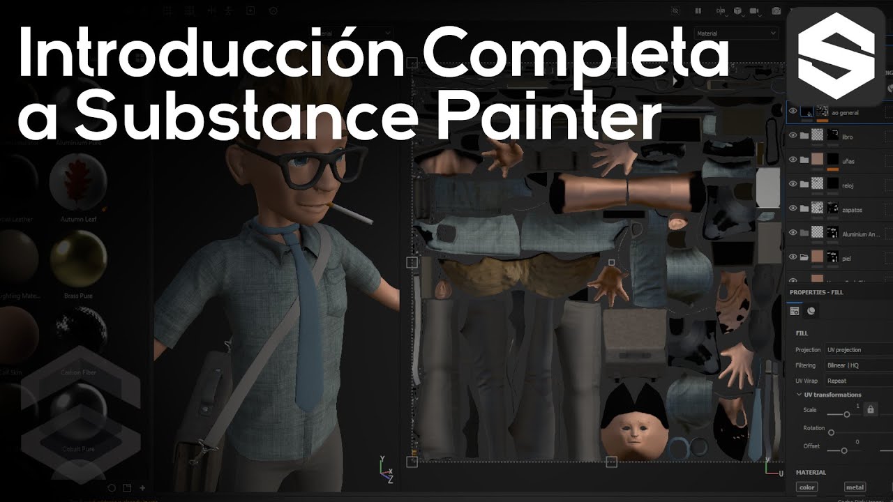 Introducción Completa a Substance Painter - Tutorial Substance