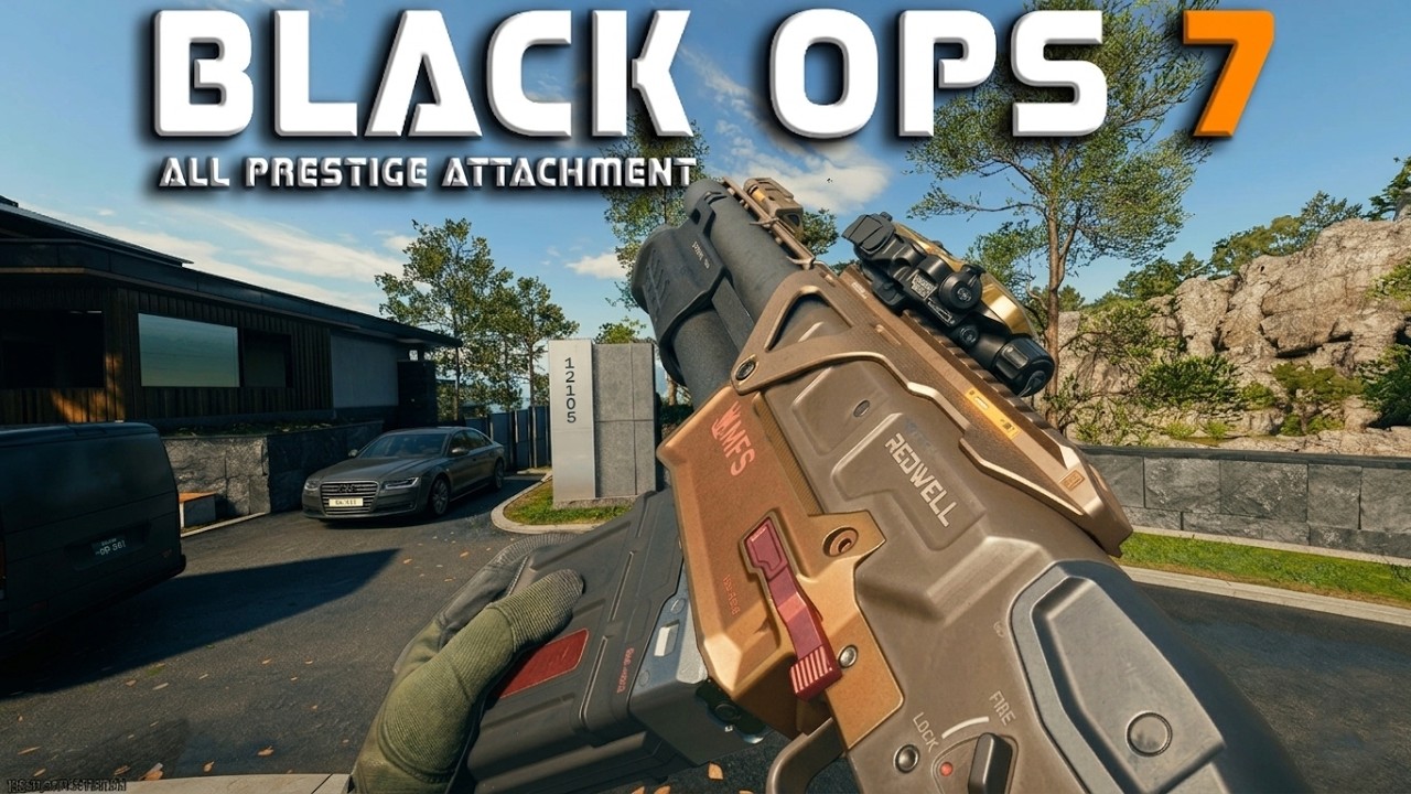 CALL OF DUTY BLACK OPS 7 : ALL PRESTIGE ATTACHMENT IN SEASON 2 SHOWCASE 4K