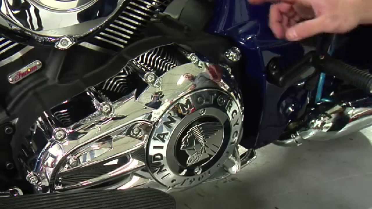 How to Check the Indian Chieftain Oil Level – Indian Motorcycle