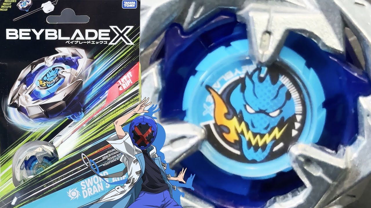 JAXON’S BEY…THE FACE OF BEYBLADE X! | Sword Dran 3-60F Hasbro Starter Pack Unboxing & Test Battles!