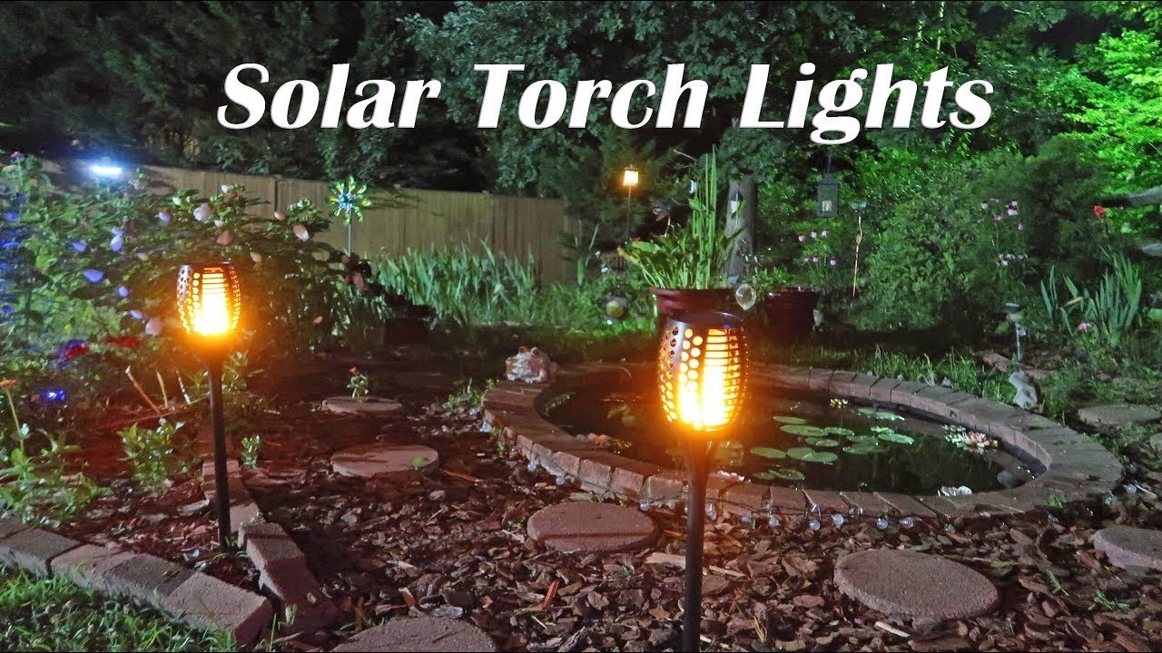 The Best SMART Outdoor Solar Lights | Waterproof Flickering Flame Led Night Light | Best Solar Light