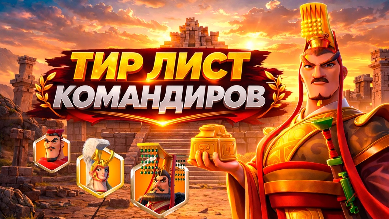 ТИР ЛИСТ КОМАНДИРОВ НА ФЕВРАЛЬ 2026 | Rise Of Kingdoms