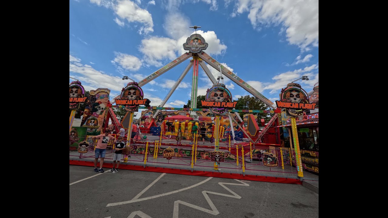Mexican Flight von Kollmann aus dem Kiliani-Volksfest in Würzburg 2025. ( Offride & Onride )