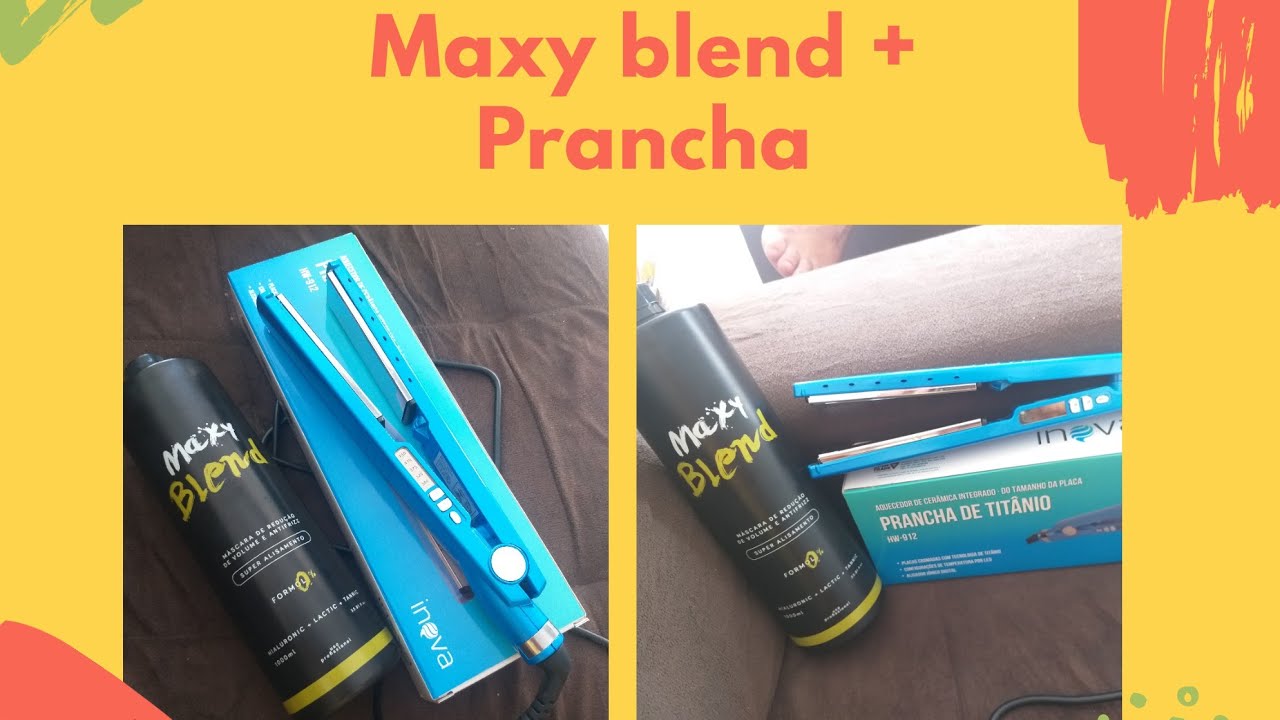 MERCADO LIVRE/PROGRESSIVA MAXY BLEND+PRANCHA