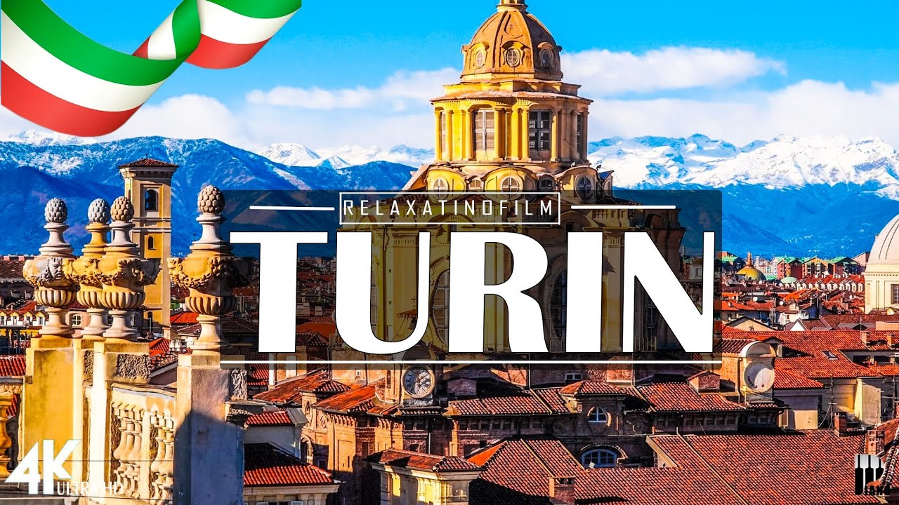 Beautiful Turin 4K &bull; Relaxing Italian Music, Instrumental Romantic &bull; Video 4K UltraHD