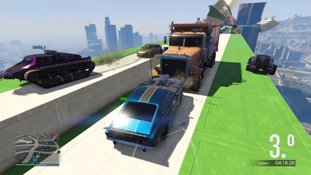 Cara a Cara de Coches ALEATORIOS muy Divertido de Fútbol!!! || Gameplay de GTA 5 Online sin Comentar