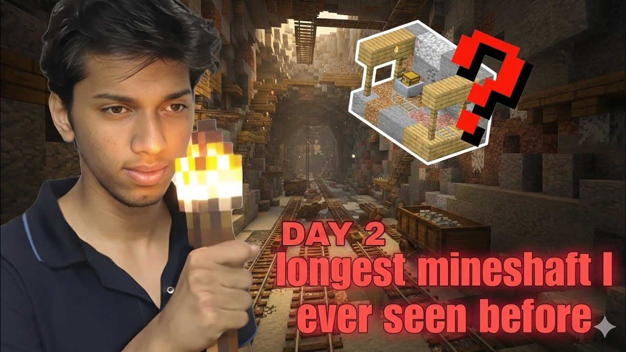 Ye Mineshaft hai kya bhool bhulaiya ?| Minecraft Survival