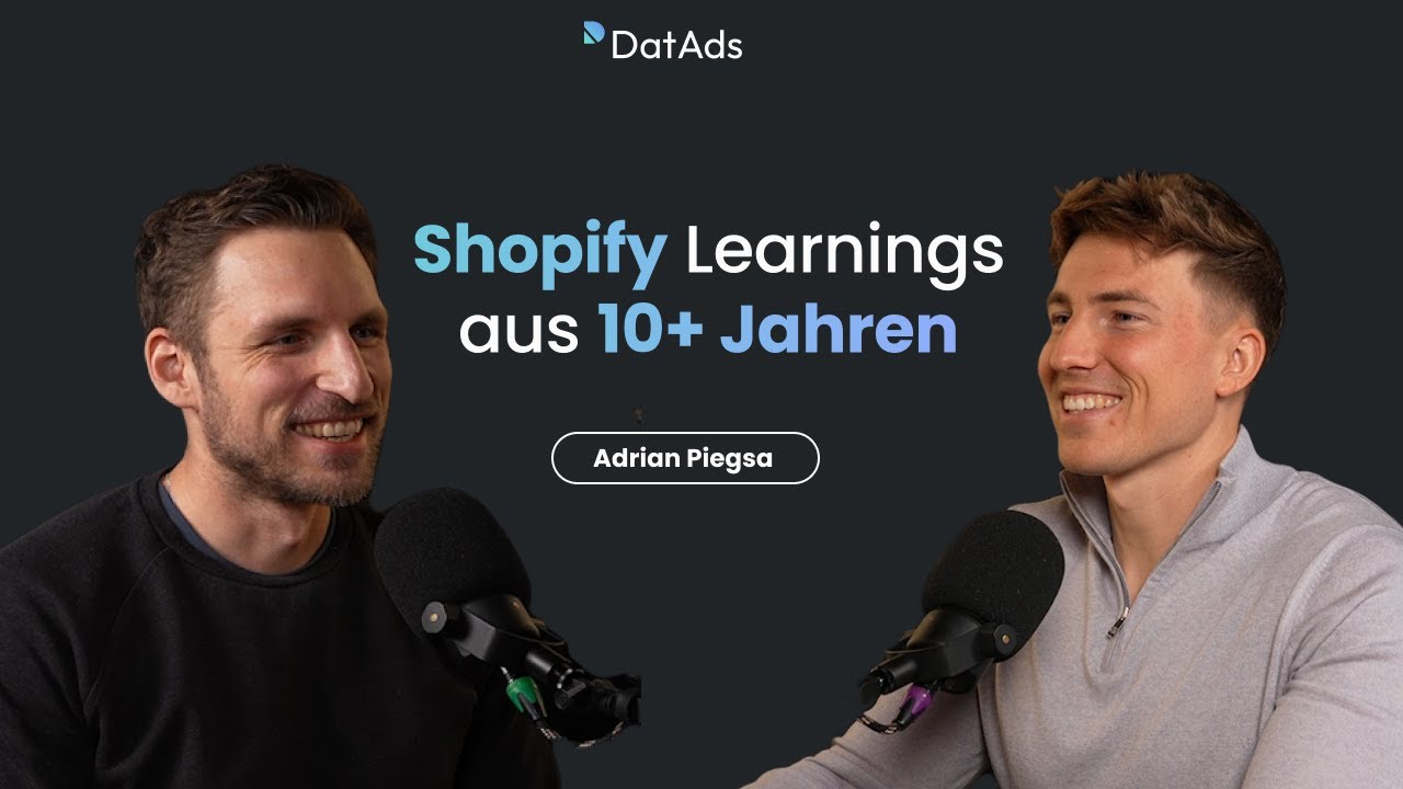 Was erfolgreiche Shopify-Shops wirklich ausmacht (ft. Adrian Piegsa)