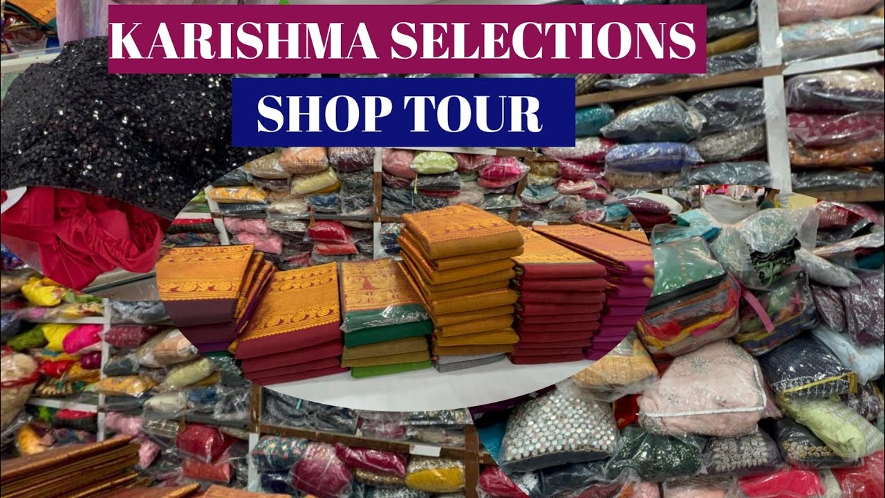 Karishma selections shop tour dresses croptops sarees duppata lehangas etc