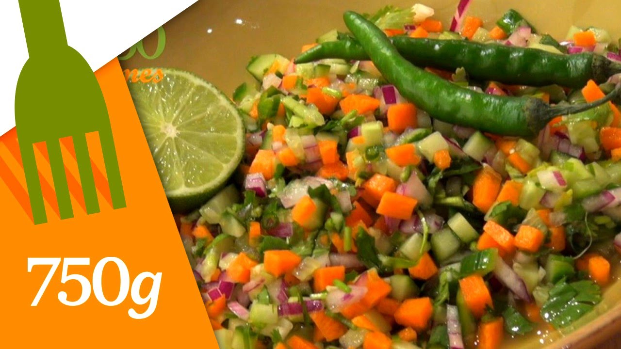 Recette de Salade Indienne ou Katchumar - 750g