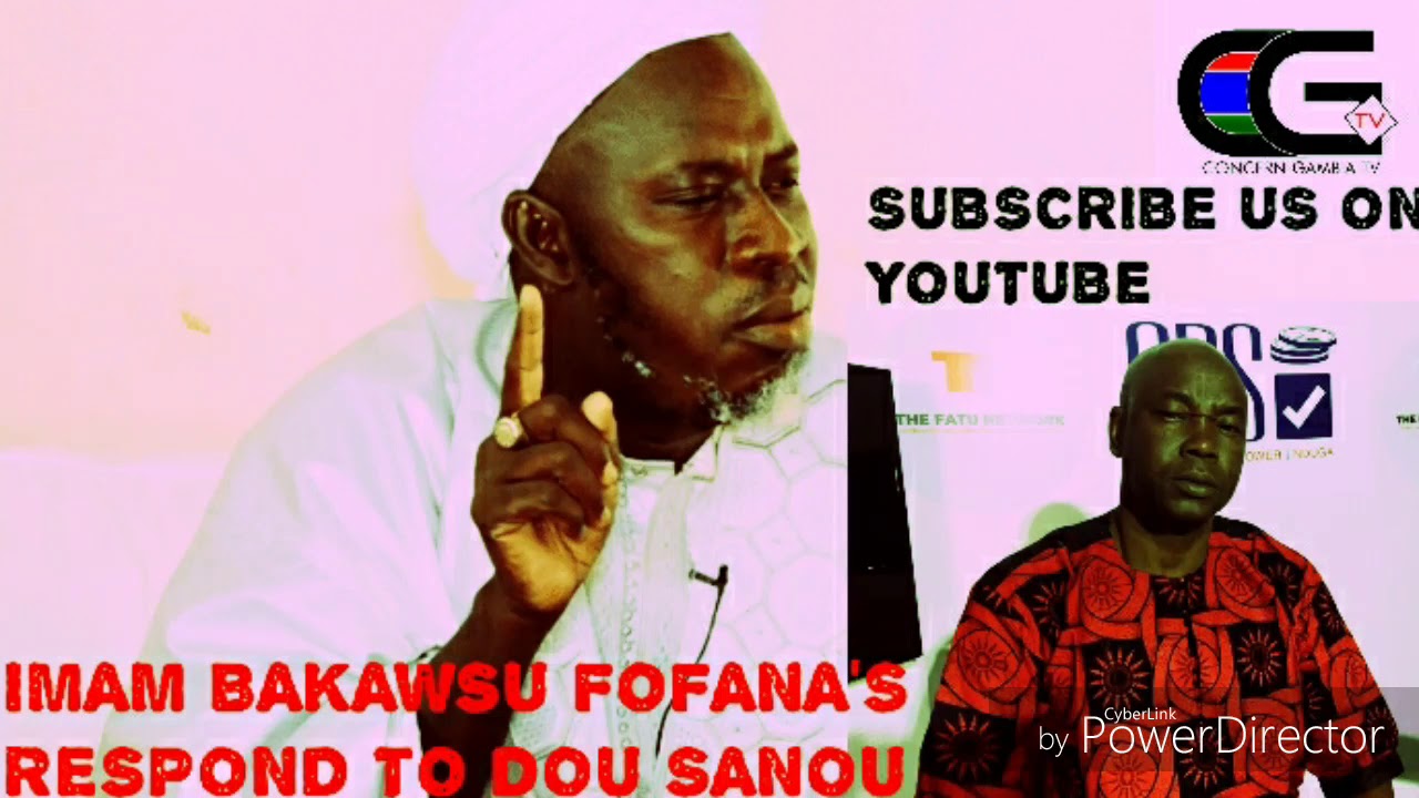 TODAY'S CHRONICLE; IMAM BAKAWSU FOFANA RESPONDS TO DOU SANOU.