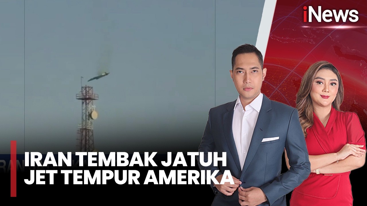 Iran Tembak Jatuh Jet Tempur Amerika, Pesawat Terbakar di Udara | iNews Sore (02/03)
