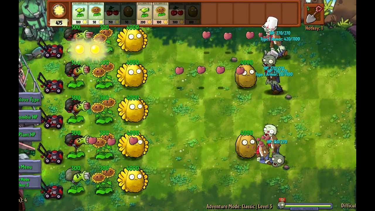 Playing pvz fusion from long time ago