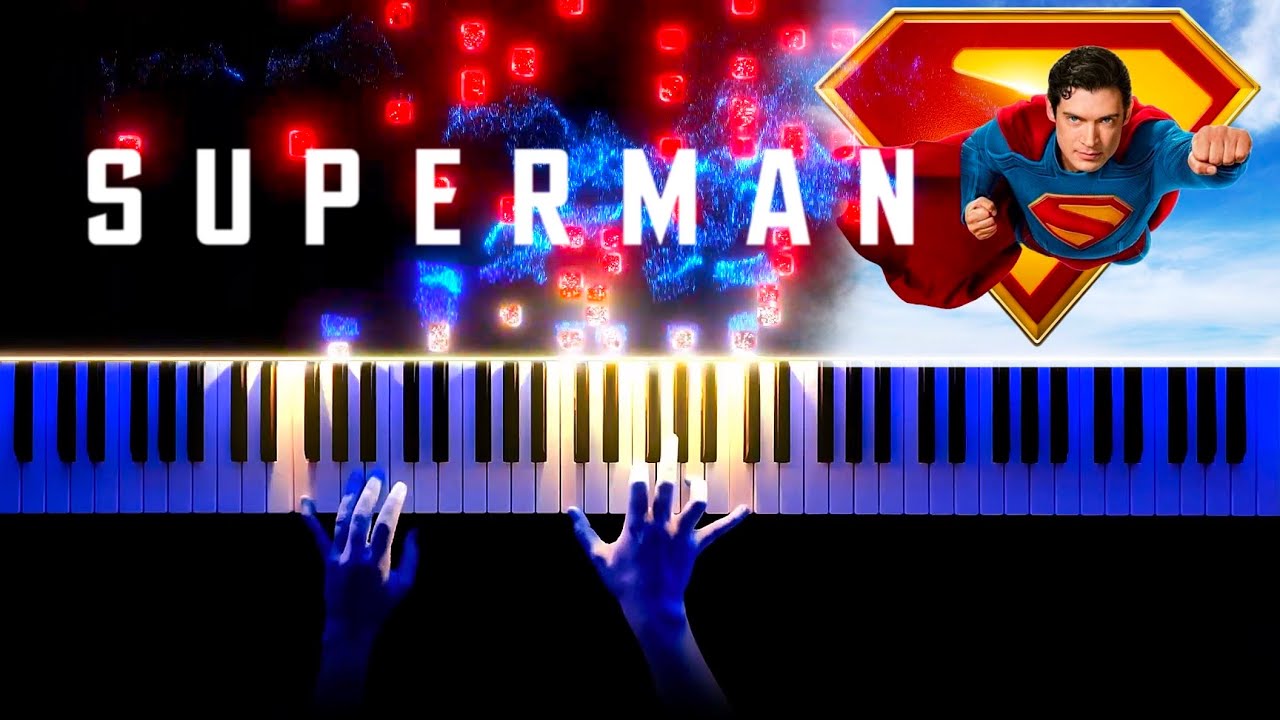 Superman 2025 - Main Theme (EPIC Piano Cover)