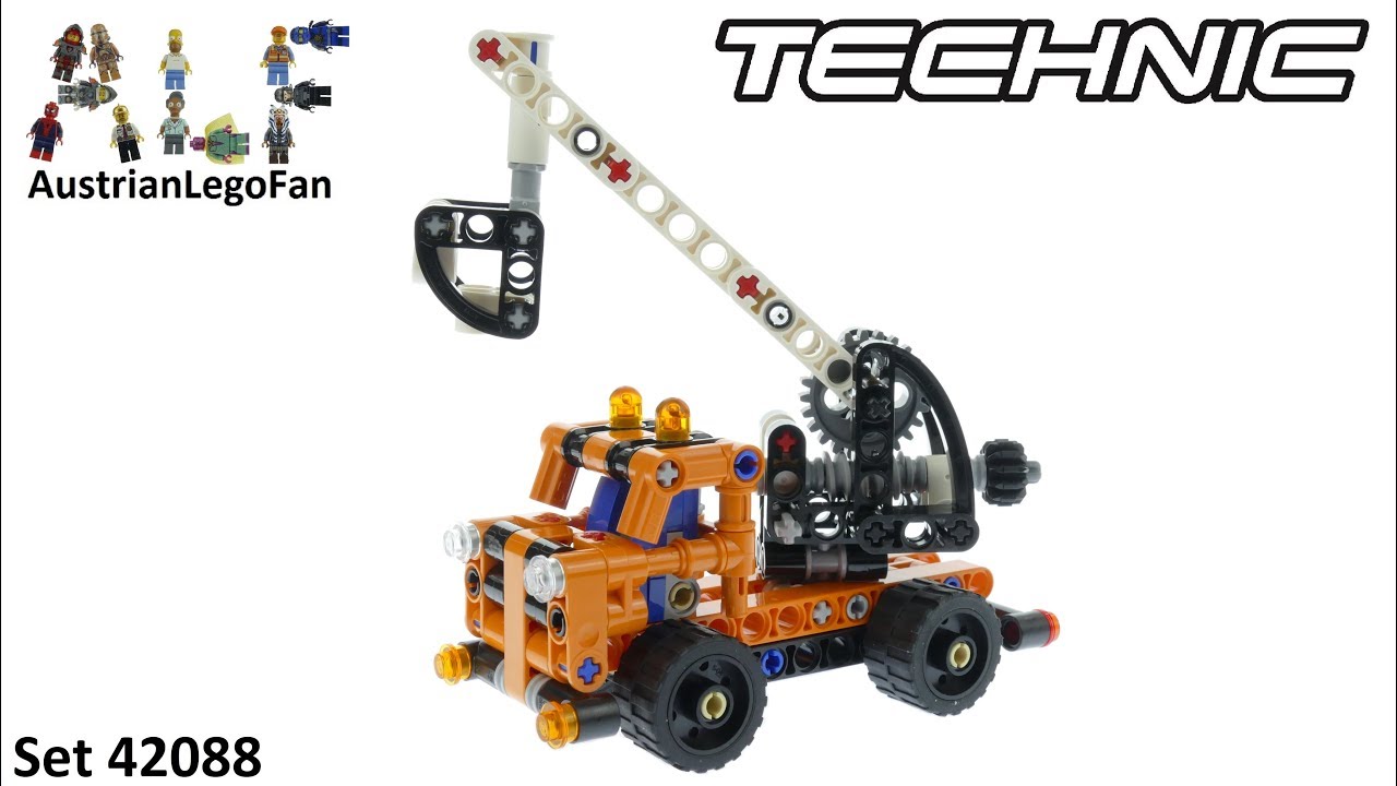Lego Technic 42088 Cherry Picker - Lego 42088 Speed Build