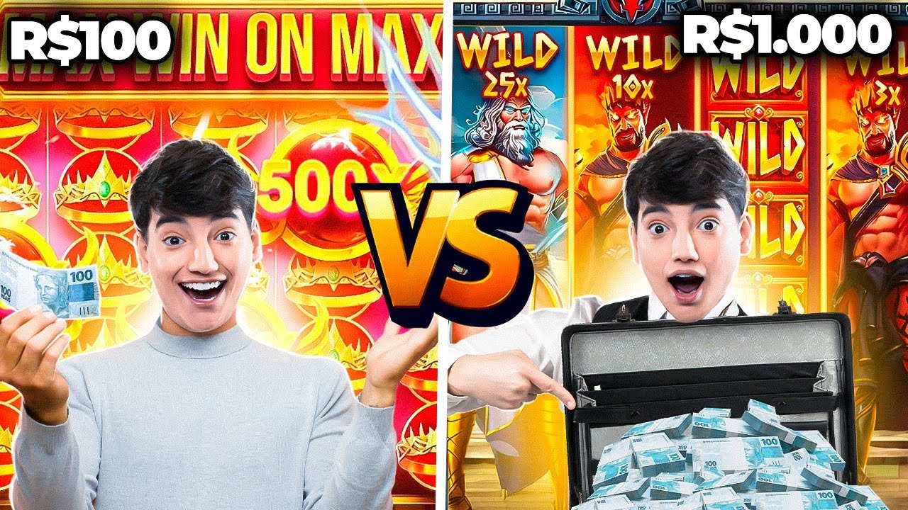 R$100 VS R$1000! QUAL BANCA FORRA MAIS?