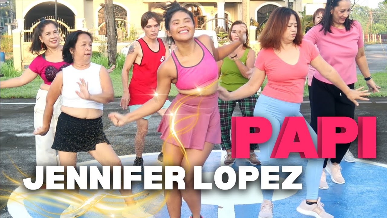 JENNIFER LOPEZ I PAPI I ZUMBA I DANCE WORKOUT