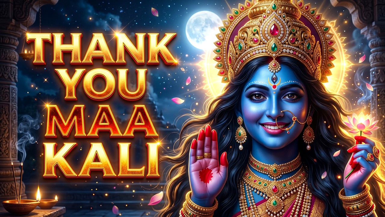 THANK YOU MAA KALI 🙏 Powerful Kali Gratitude Mantra for Divine Blessings, Peace & Protection