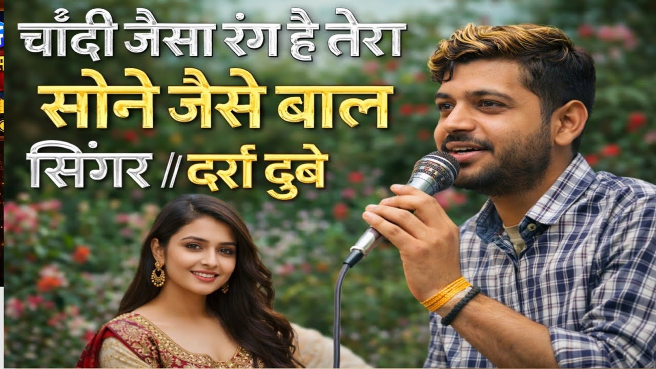 चांदी जैसा रंग है तेरा सोने जैसे बाल | Singer Darsh Dubey | New Hindi Song 2026 | Stage Program