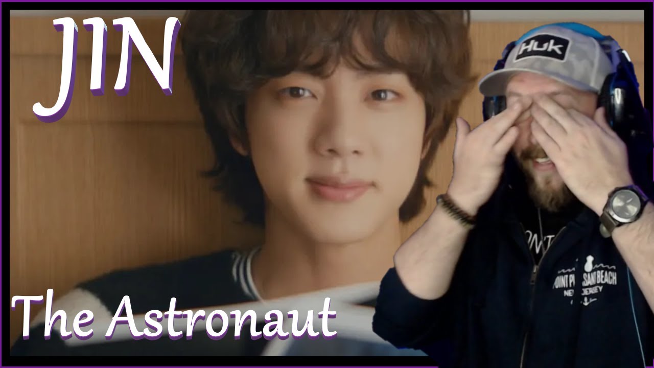 JIN (BTS) - The Astronaut Reaction | SOMETHING WAS IN MY EYE