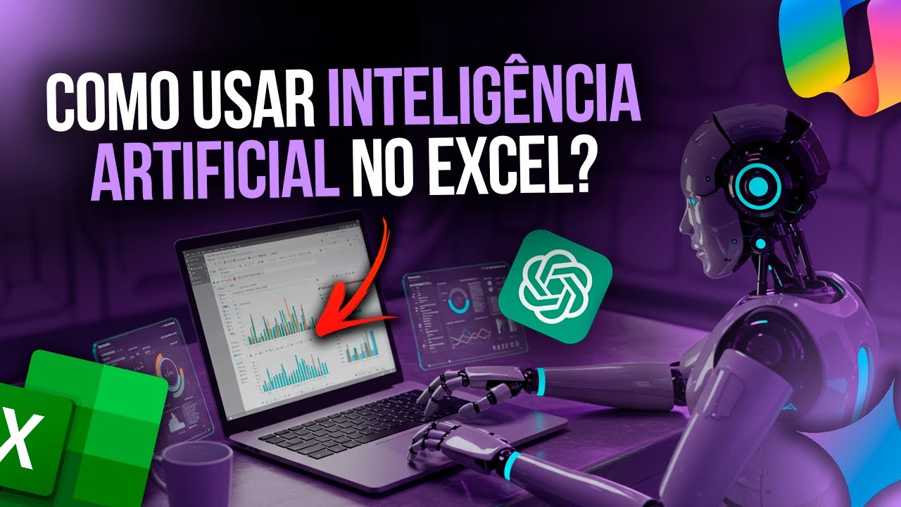 Como usar Inteligência Artificial no Excel? ChatGPT, Gemini, Copilot