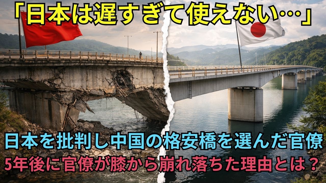 【海外の反応】「中国は3年・日本は8年」日本製だけ無傷だったサイクロンの夜に7年間批判し続けた官僚が涙した理由