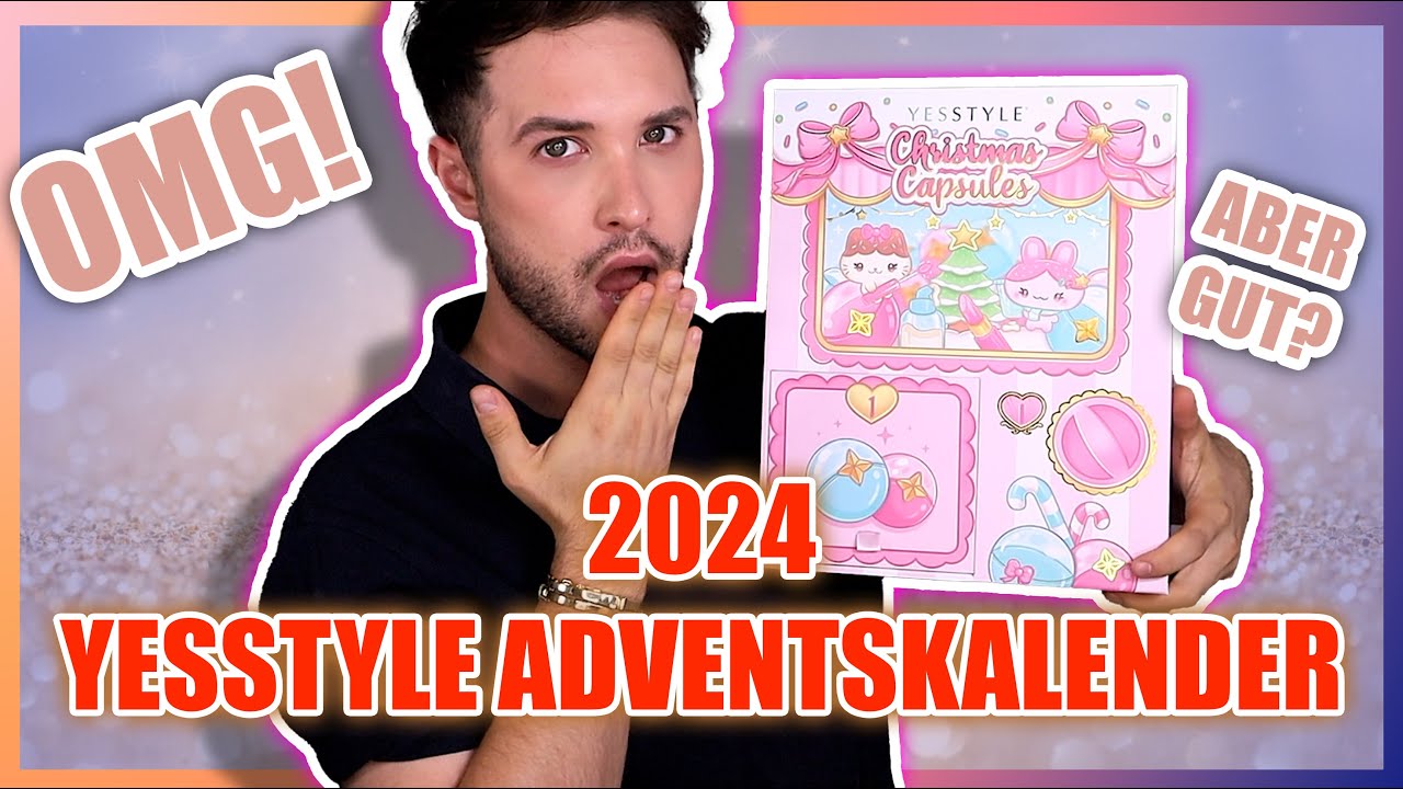 WOW! DAS ist der BESTE Kalender ? YESSTYLE 2024 | Maxim Giacomo