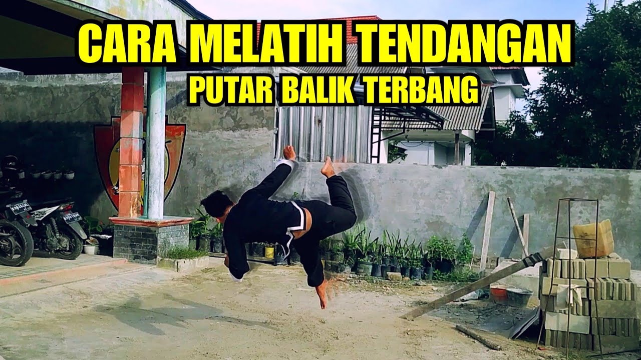 STEP BASIC TENDANGAN PUTAR BALIK TERBANG