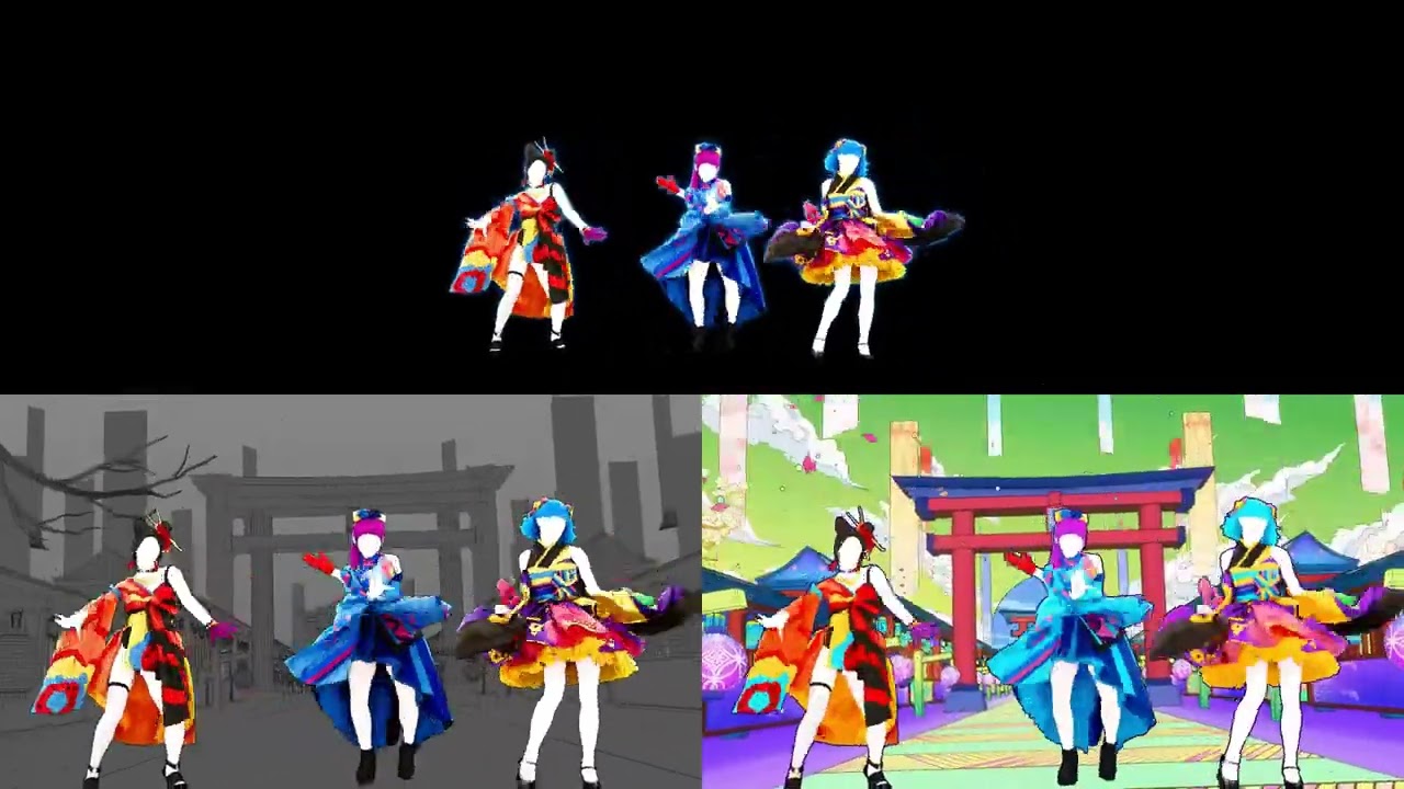 Gokuraku Joudo/极乐淨土 - Garnidelia | Beta vs. Final | Just Dance Unlimited China