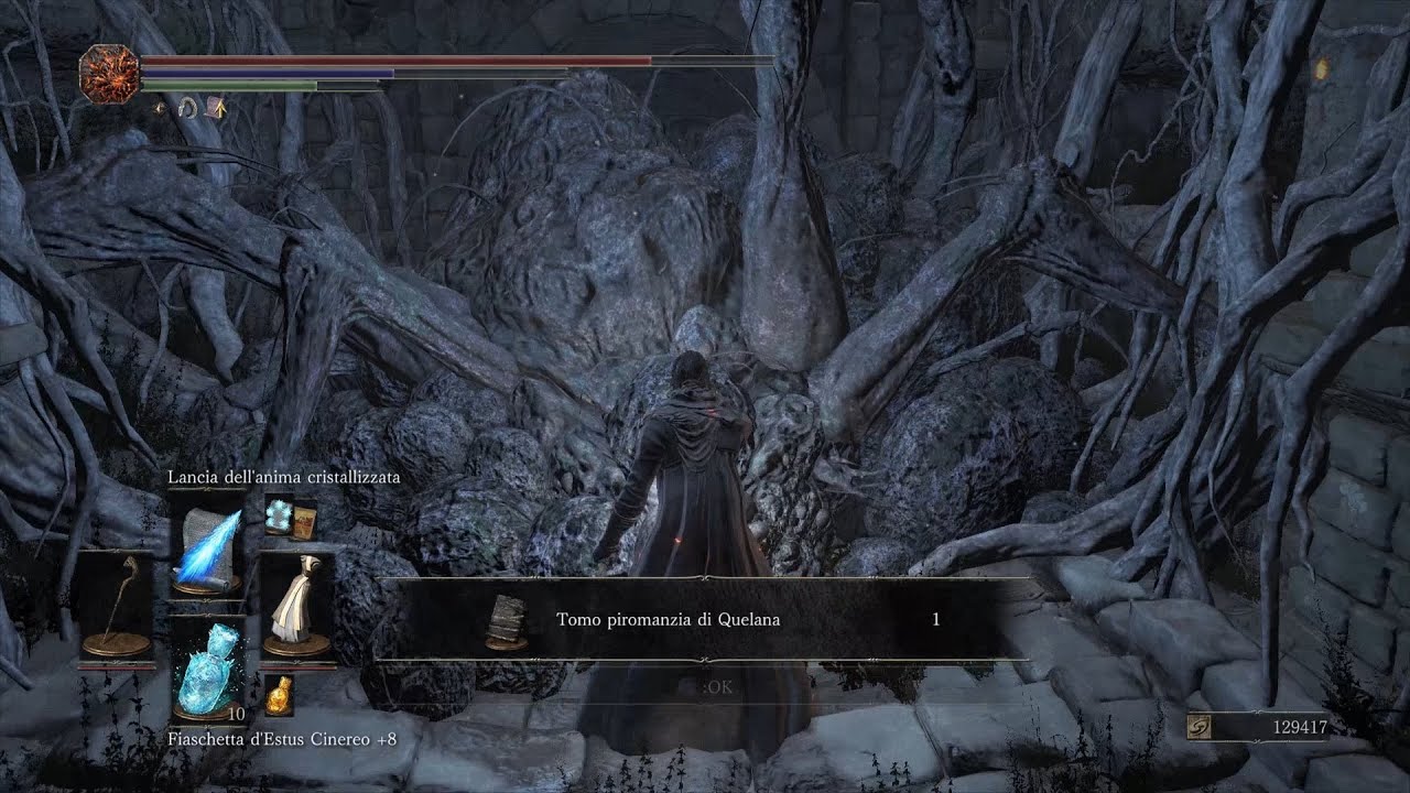 Dark Souls 3 - Where to find Quelana Pyromancy Tome (Tomo Piromanzia di Quelana) - See description