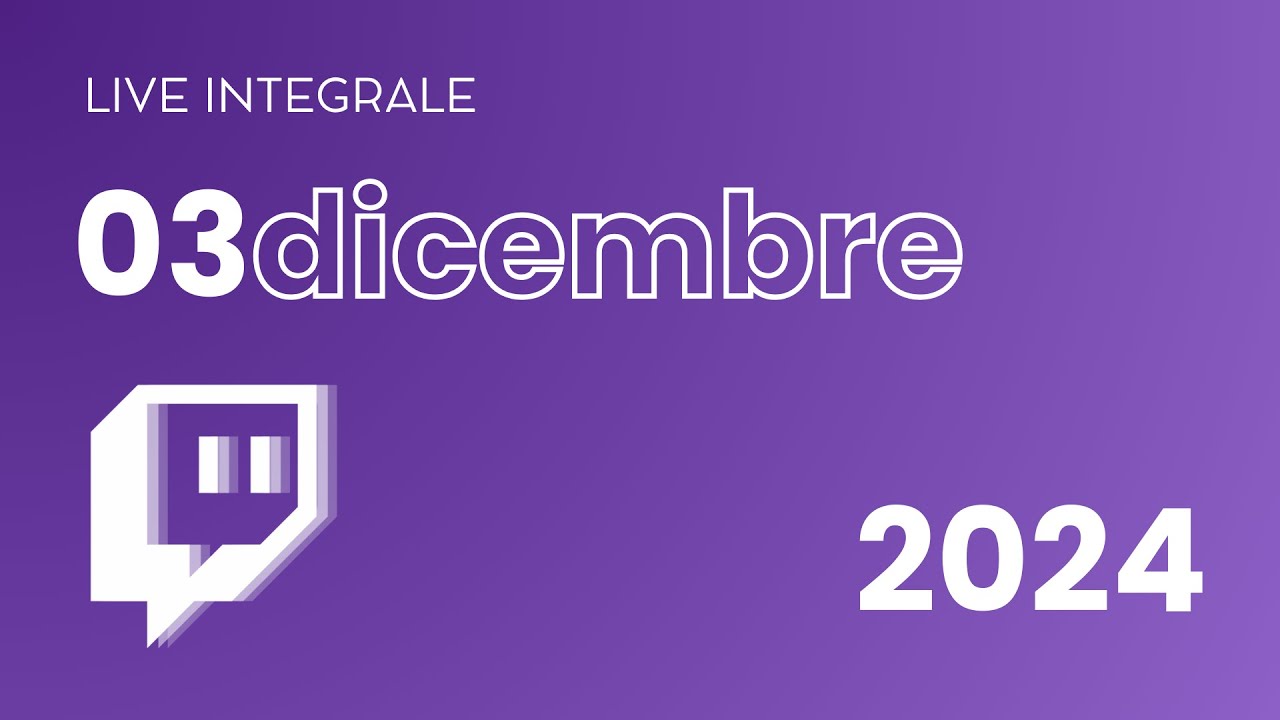 [DAY 2] Live integrale del 03/12/2024
