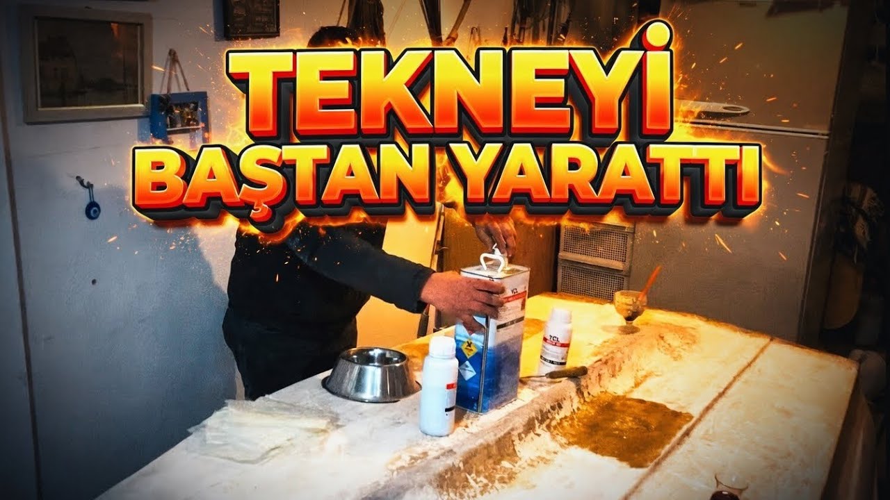 Polyester teknede delik çatlak nasıl kapanır
