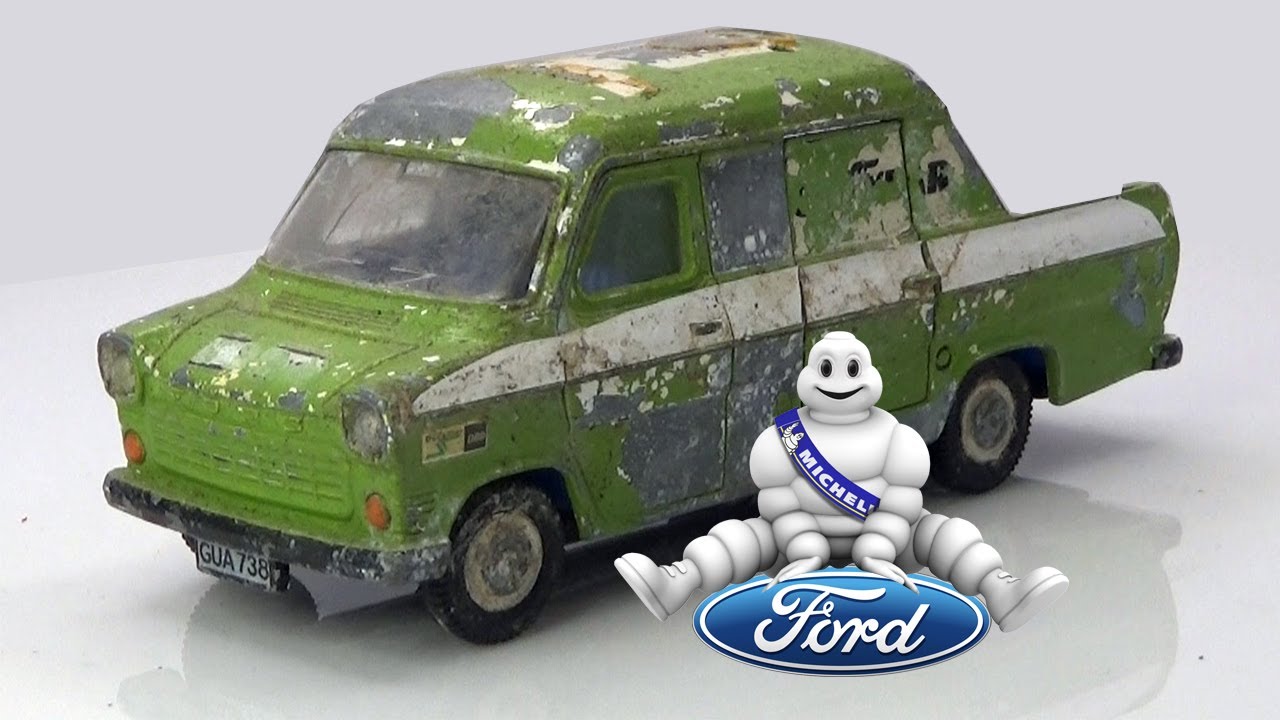 Проект Ford Transit MK1 Custom Michelin. Модель Dinky Diecast.