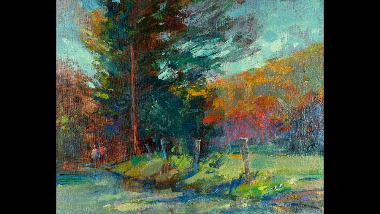 SA0545 — Evening Stroll | Bill Suttles — Silent Work Study