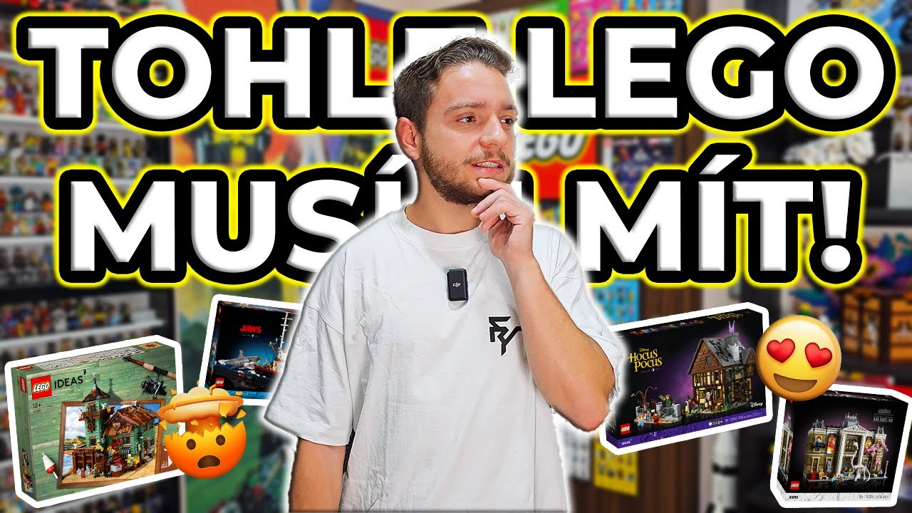 8 LEGO Setů, Které nejvíce chci...