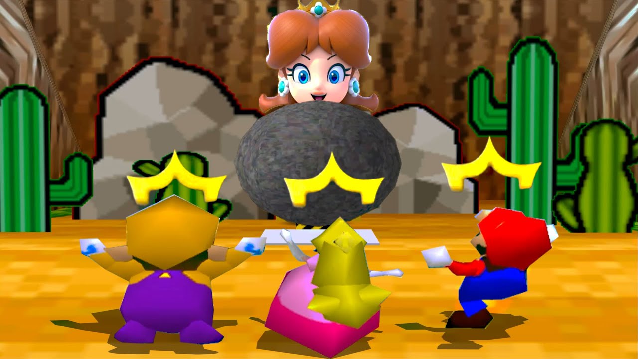 [マリオパーティ3: デイジーVsミニゲームバトル]