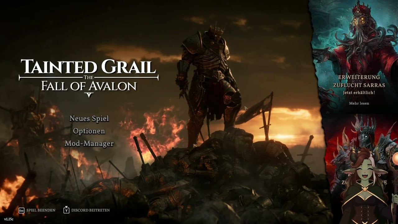 Geilbert, Knutschbert und Süßbert in einem Spiel ☄️ #1 | Tainted Grail: The Fall of Avalon