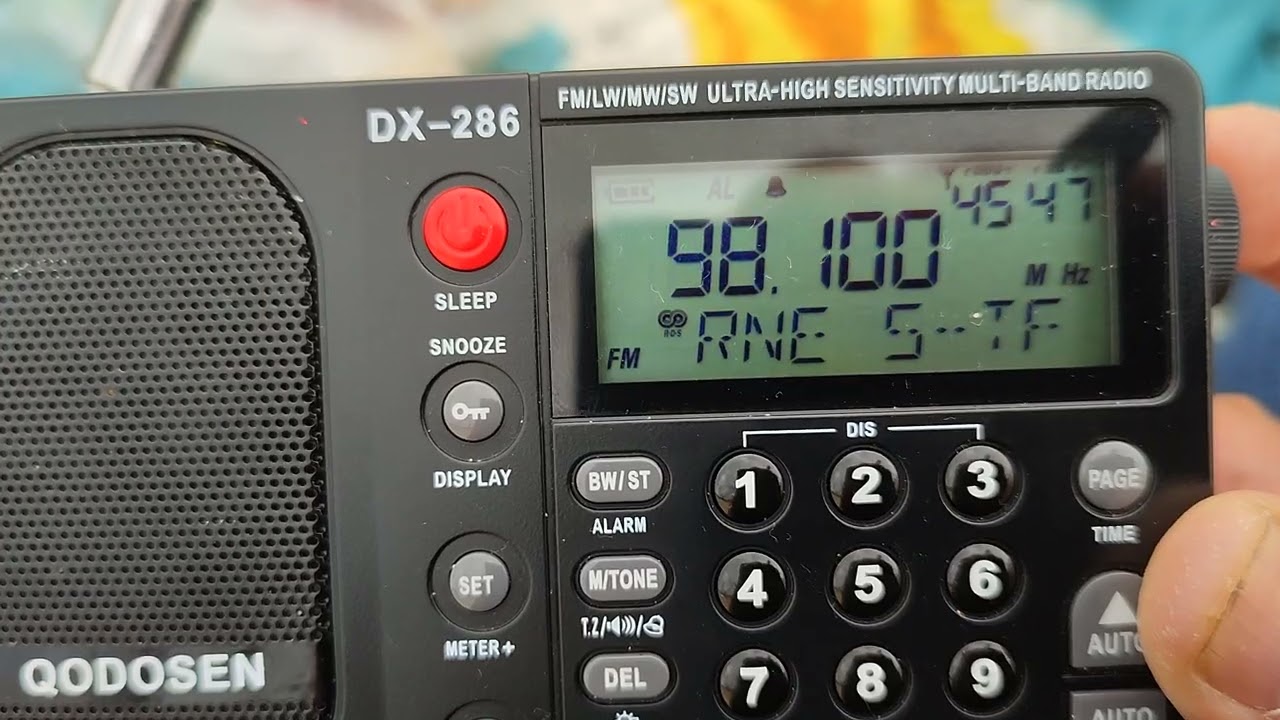 FM radio bandscan Gran Canaria