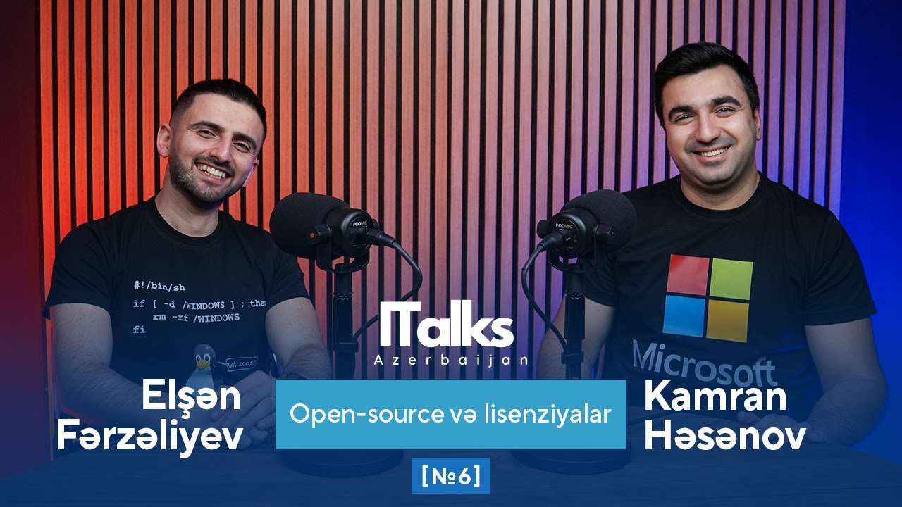 Open-source və lisenziyalar | Elşən Fərzəliyev | Kamran Həsənov | #texnoDebat6