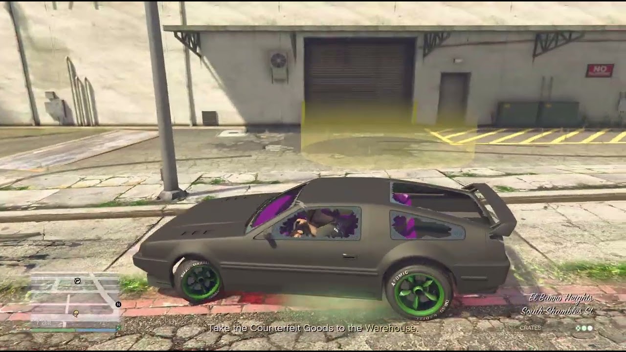 Grand Theft Auto V running cargo best way