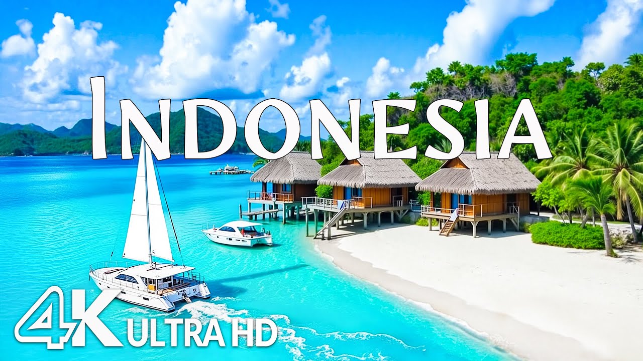 Indonesia 4K UHD &ndash; Breathtaking Nature, Vibrant Culture & Paradise Landscapes with Relaxing Music