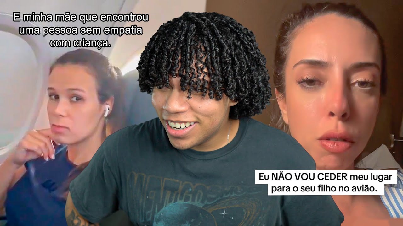 Ela foi humilhada por não deixar criança chata ir na janela do avião
